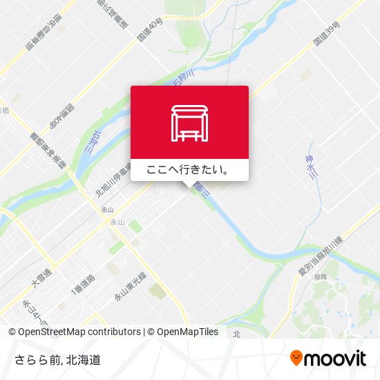 さらら前地図