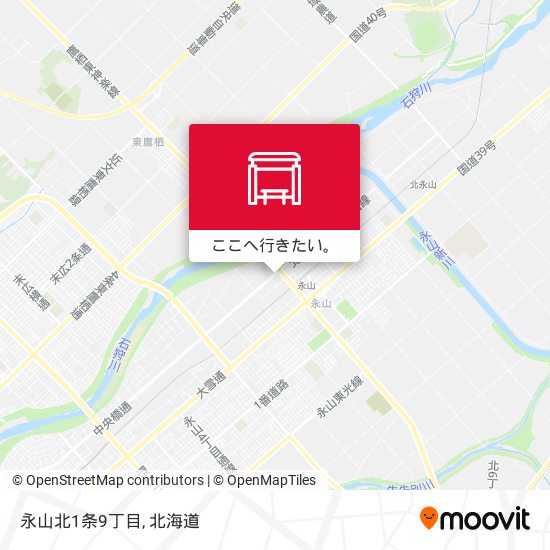 永山北1条9丁目地図
