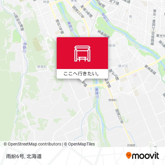 雨紛6号地図