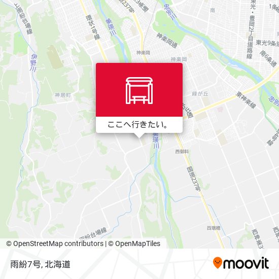 雨紛7号地図