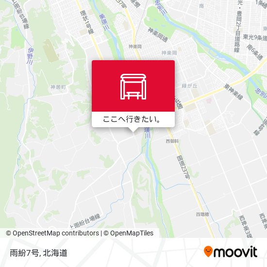 雨紛7号地図