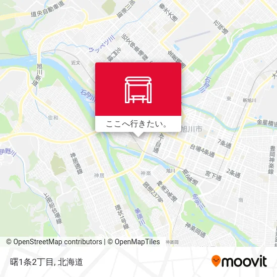 曙1条2丁目地図