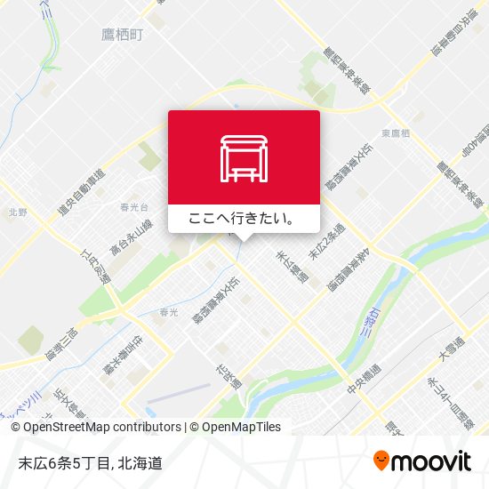 末広6条5丁目地図