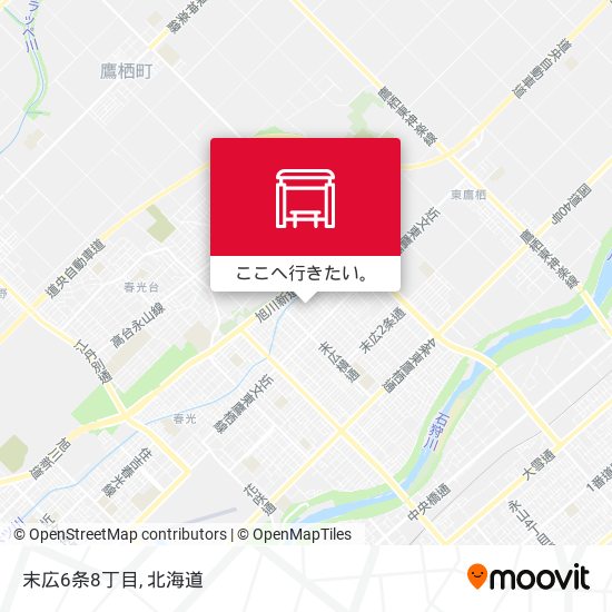 末広6条8丁目地図