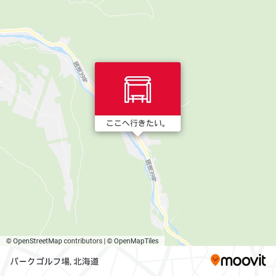 パークゴルフ場地図