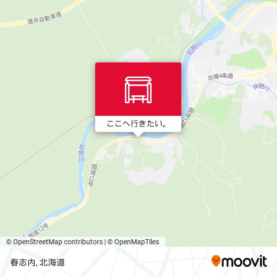 春志内地図