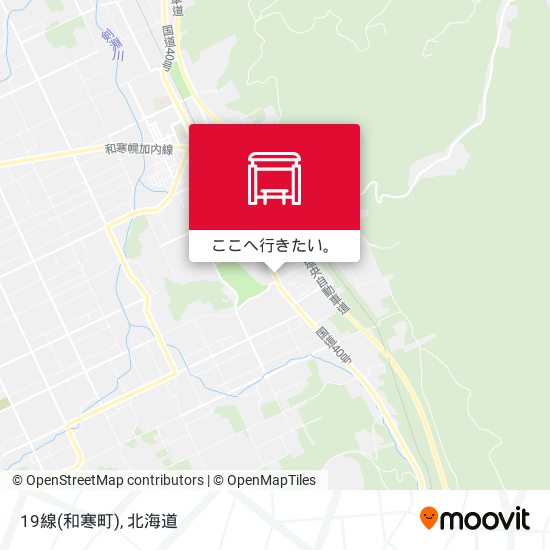 19線(和寒町)地図