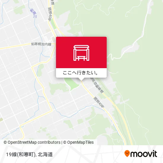 19線(和寒町)地図