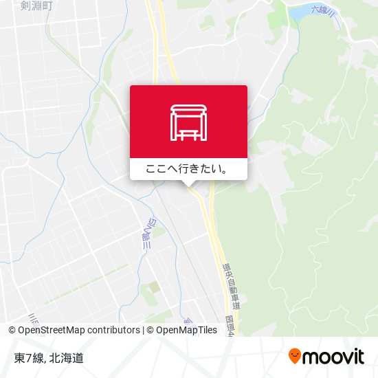 東7線地図
