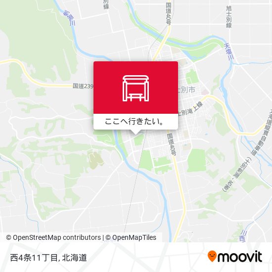 西4条11丁目地図