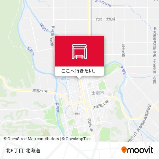 北6丁目地図