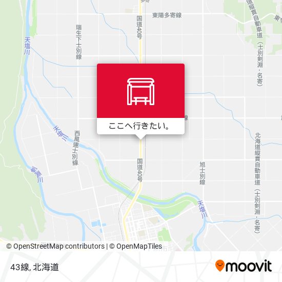 43線地図
