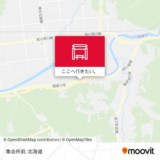 集会所前地図