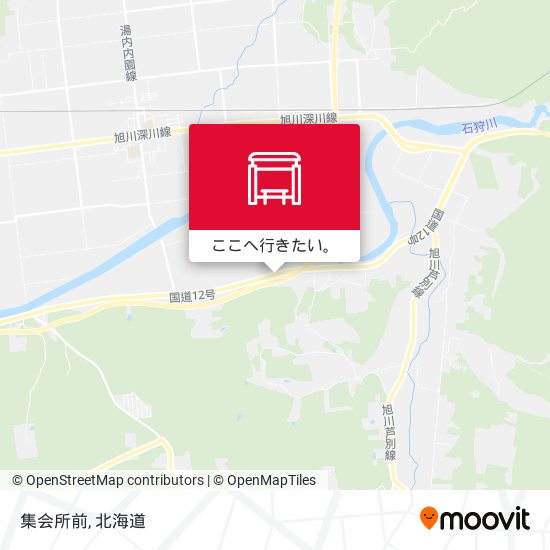 集会所前地図