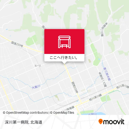 深川第一病院地図