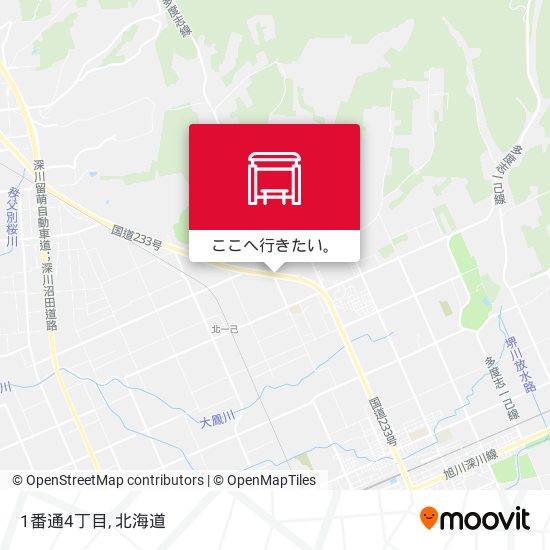 1番通4丁目地図