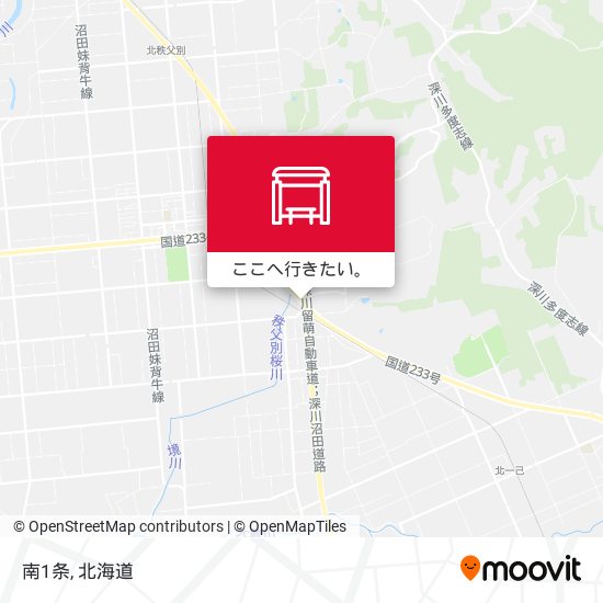南1条地図