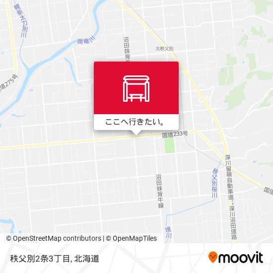 秩父別2条3丁目地図
