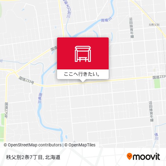 秩父別2条7丁目地図