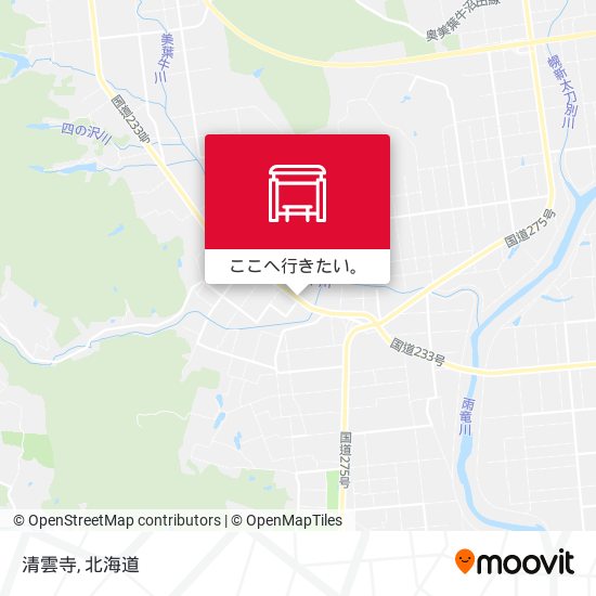 清雲寺地図