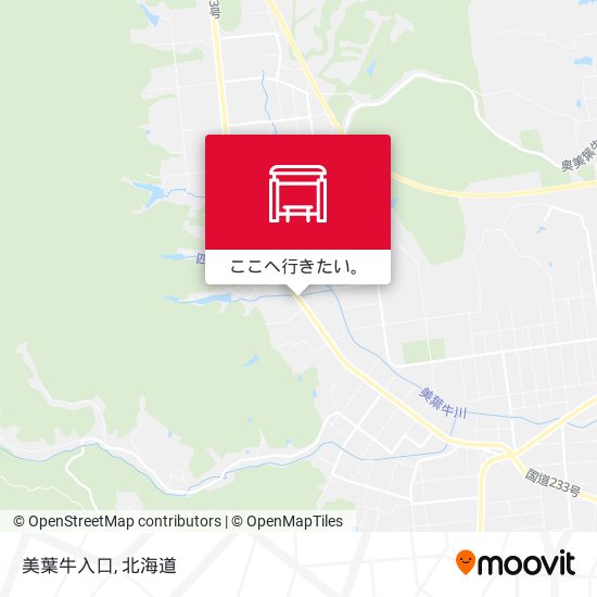 美葉牛入口地図