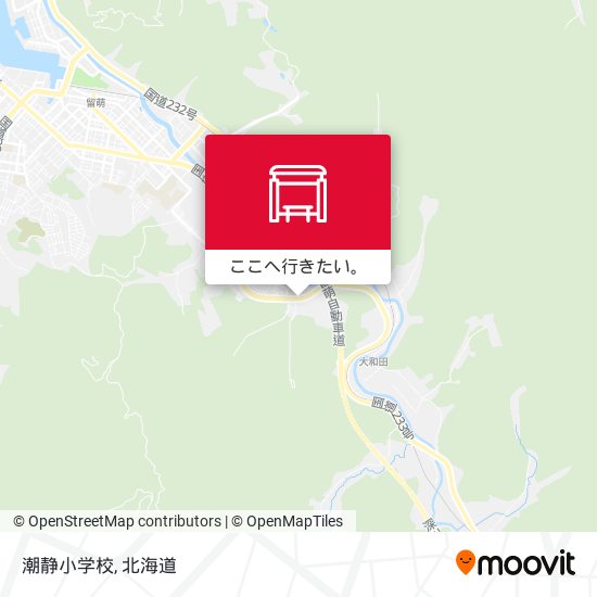 潮静小学校地図