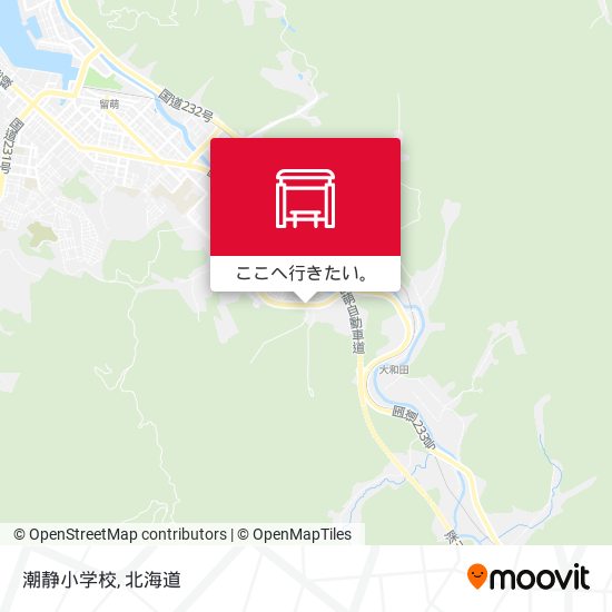 潮静小学校地図