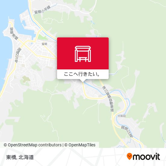 東橋地図
