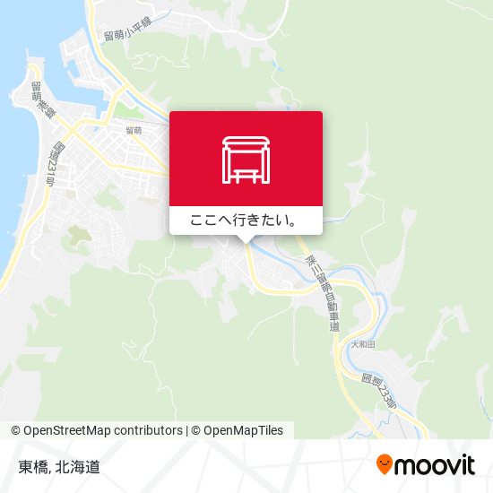 東橋地図
