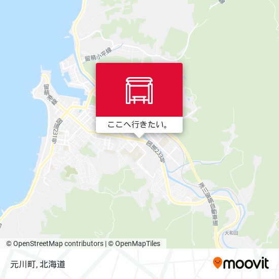 元川町地図