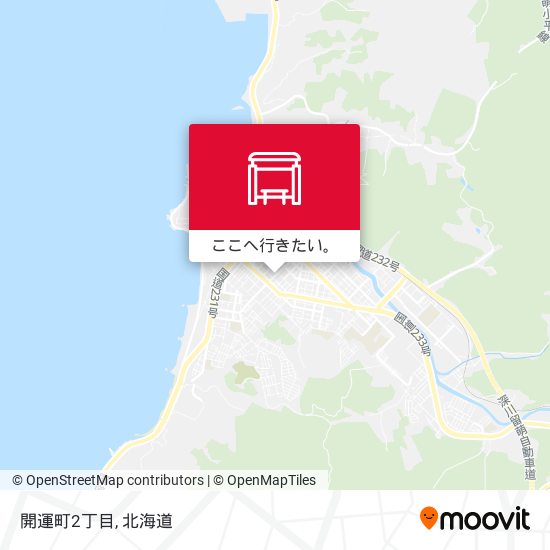 開運町2丁目地図