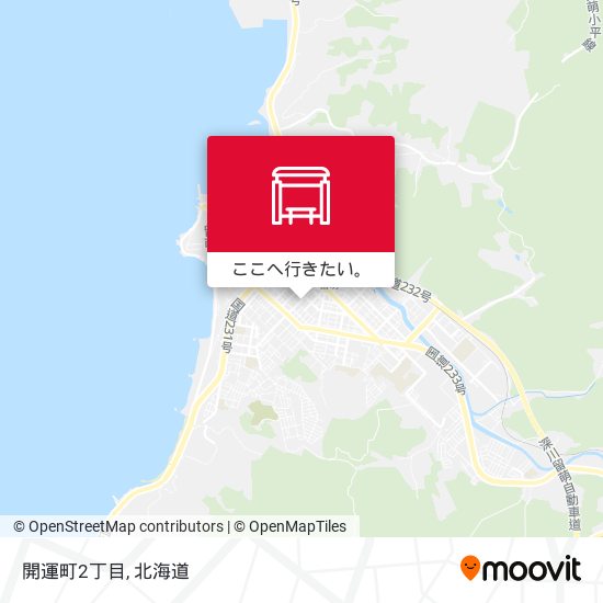 開運町2丁目地図