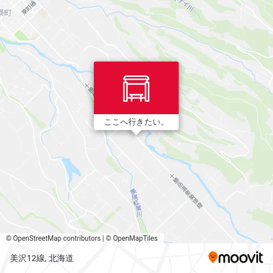 美沢12線地図