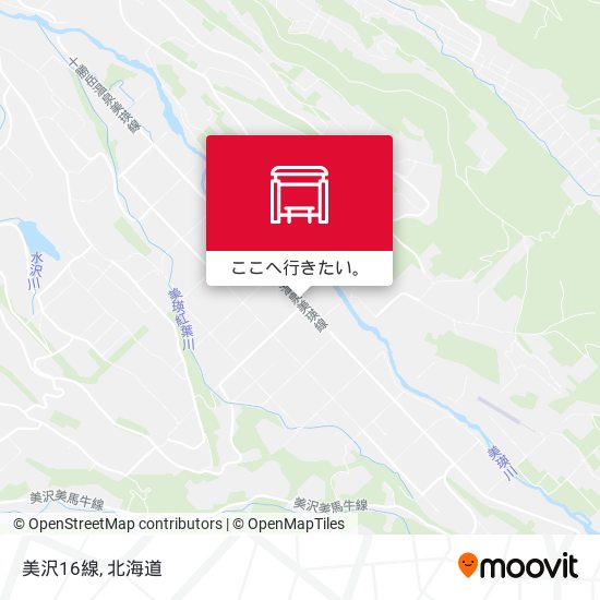 美沢16線地図