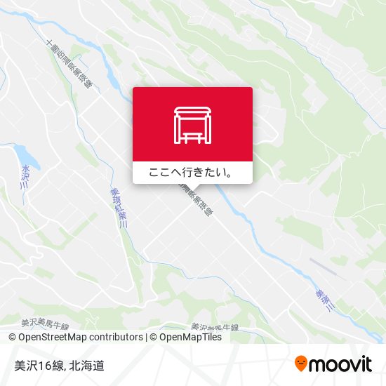 美沢16線地図