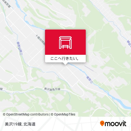 美沢19線地図