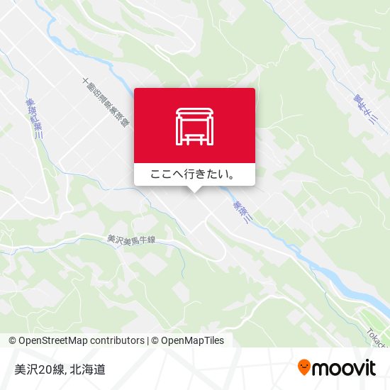 美沢20線地図