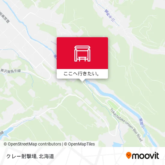 クレー射撃場地図