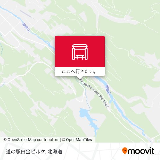 道の駅白金ビルケ地図