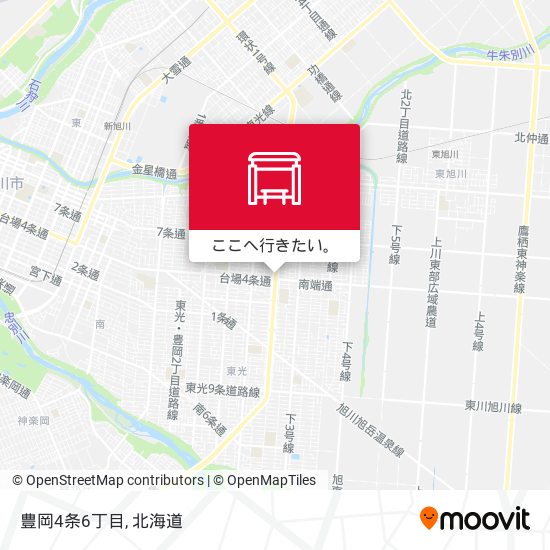 豊岡4条6丁目地図