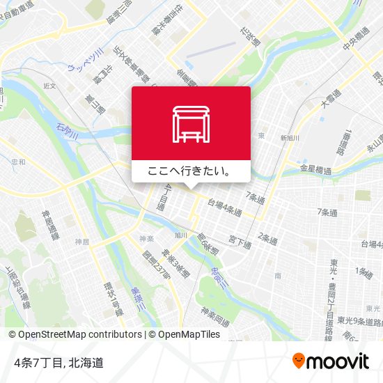 4条7丁目地図