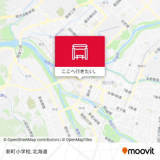 新町小学校地図