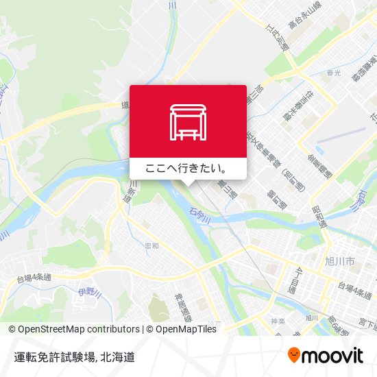 運転免許試験場地図