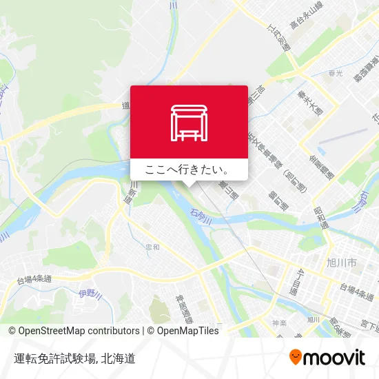 運転免許試験場地図