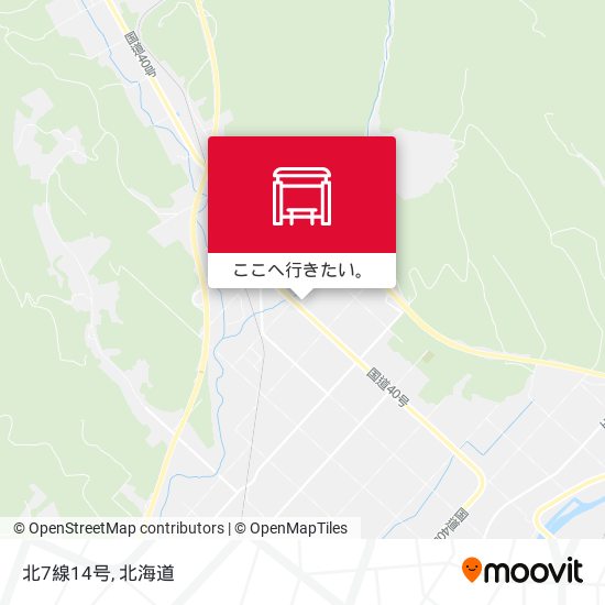北7線14号地図