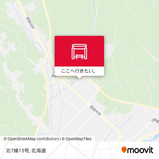 北7線15号地図