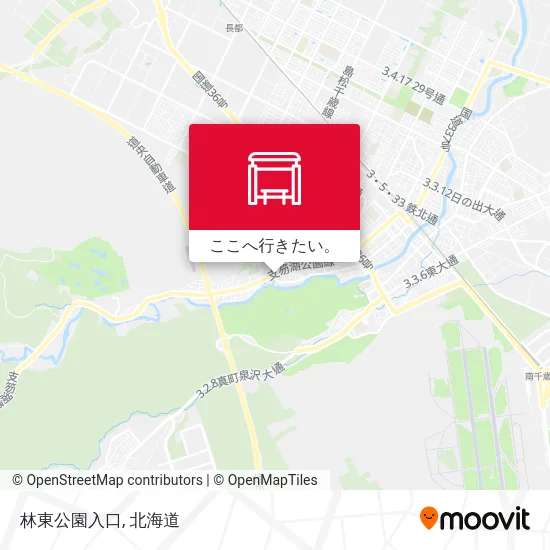 林東公園入口地図