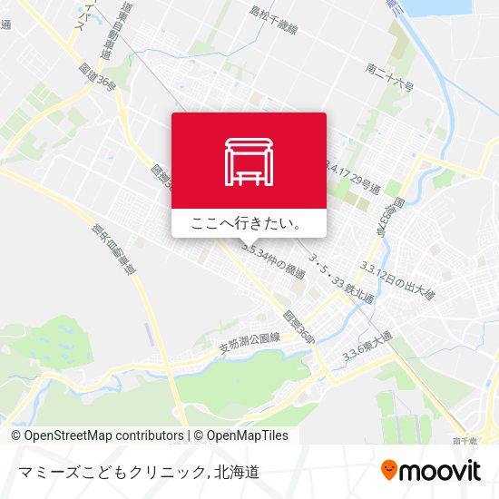 マミーズこどもクリニック地図
