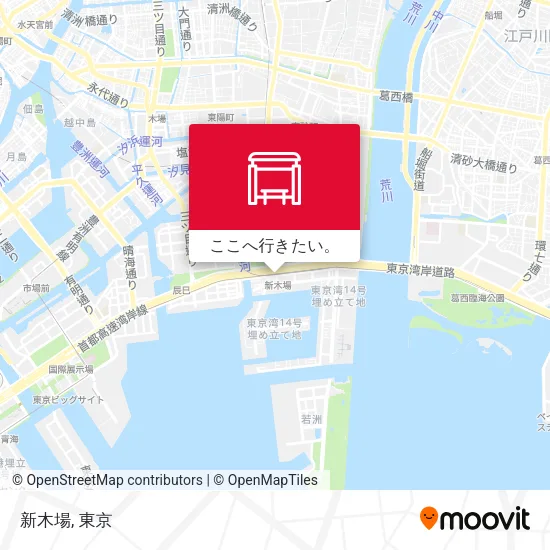 新木場地図