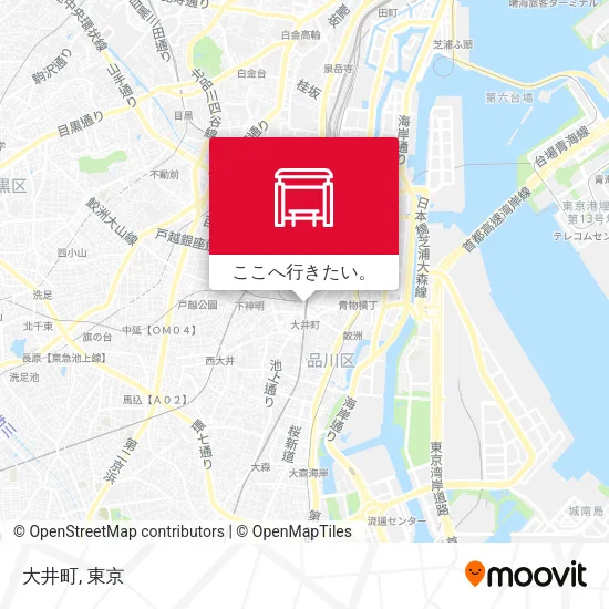 大井町地図